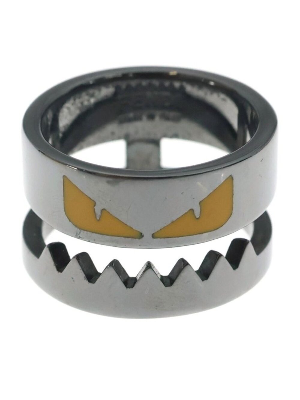 Fendi Monster Ring Silver